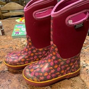 Bogs rain/snow boots size 2